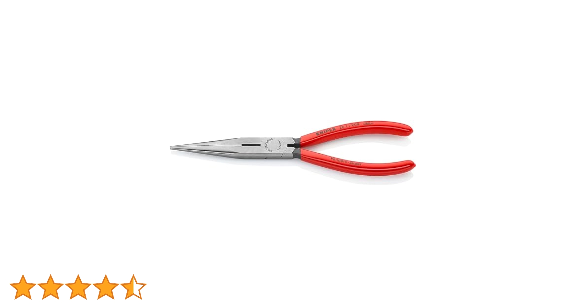 Amazon.co.jp: クニペックス KNIPEX 2611-200 先長ラジオペンチ